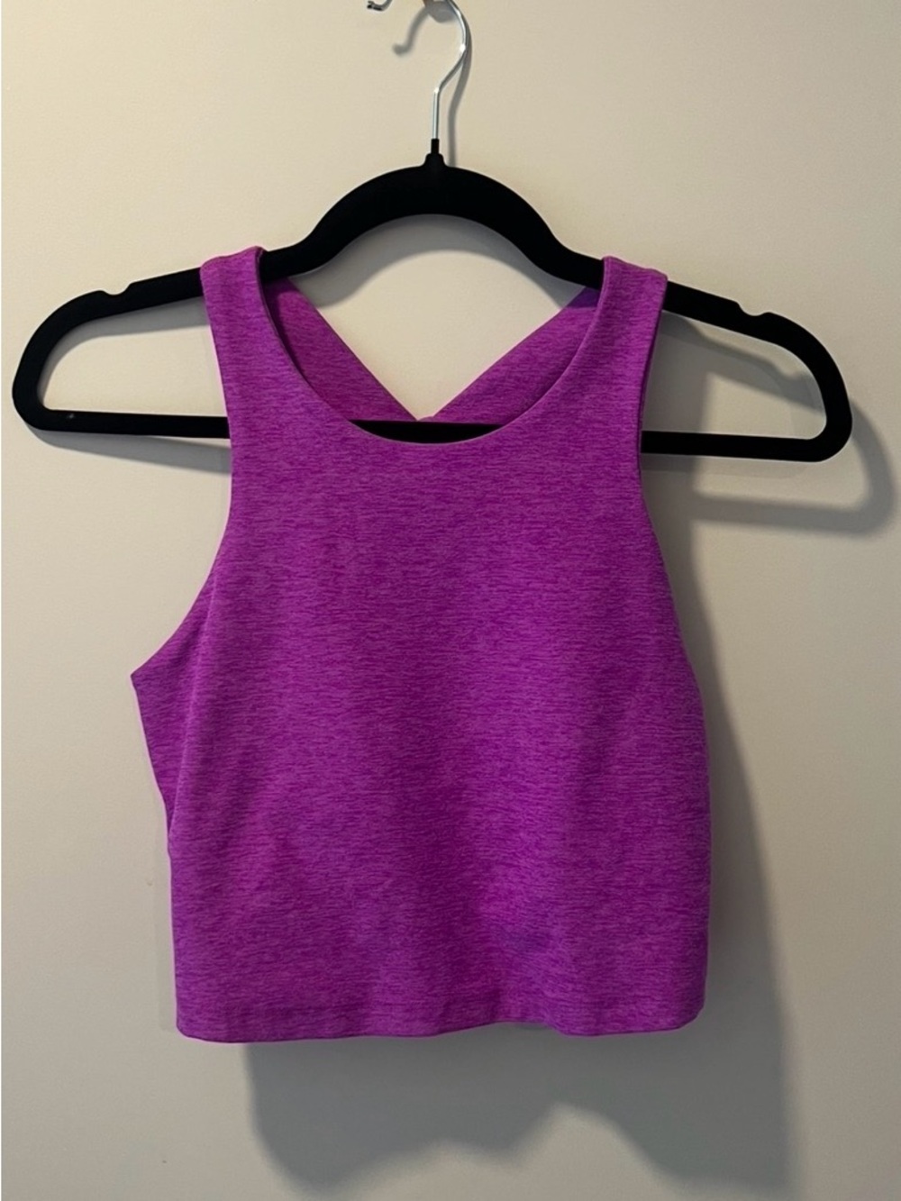Beyond Yoga Magenta Crop Tank Top